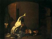 Joseph wright of derby The Tomb Scene painting